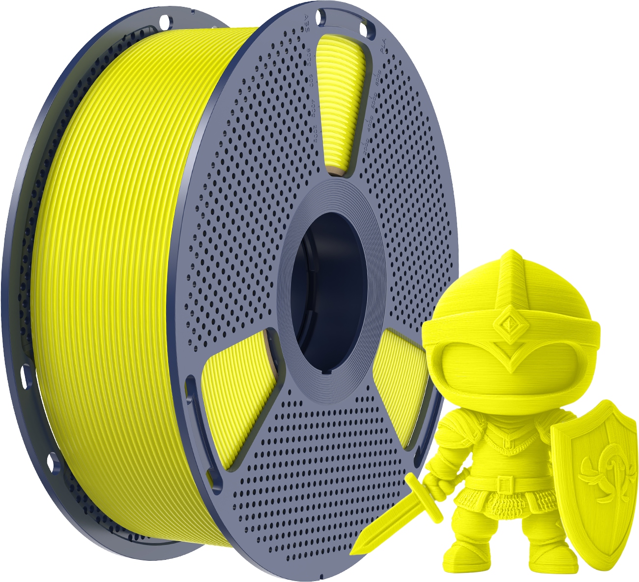 Filament SUNLU PLA Plus Żółty (YELLOW)