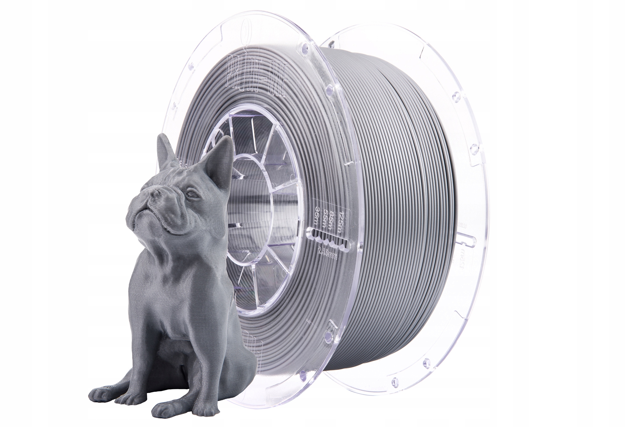 Filament Print me PLA Szary (GRAY)