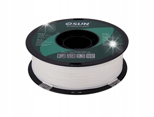 Filament eSUN PLA Plus Biały (WHITE)