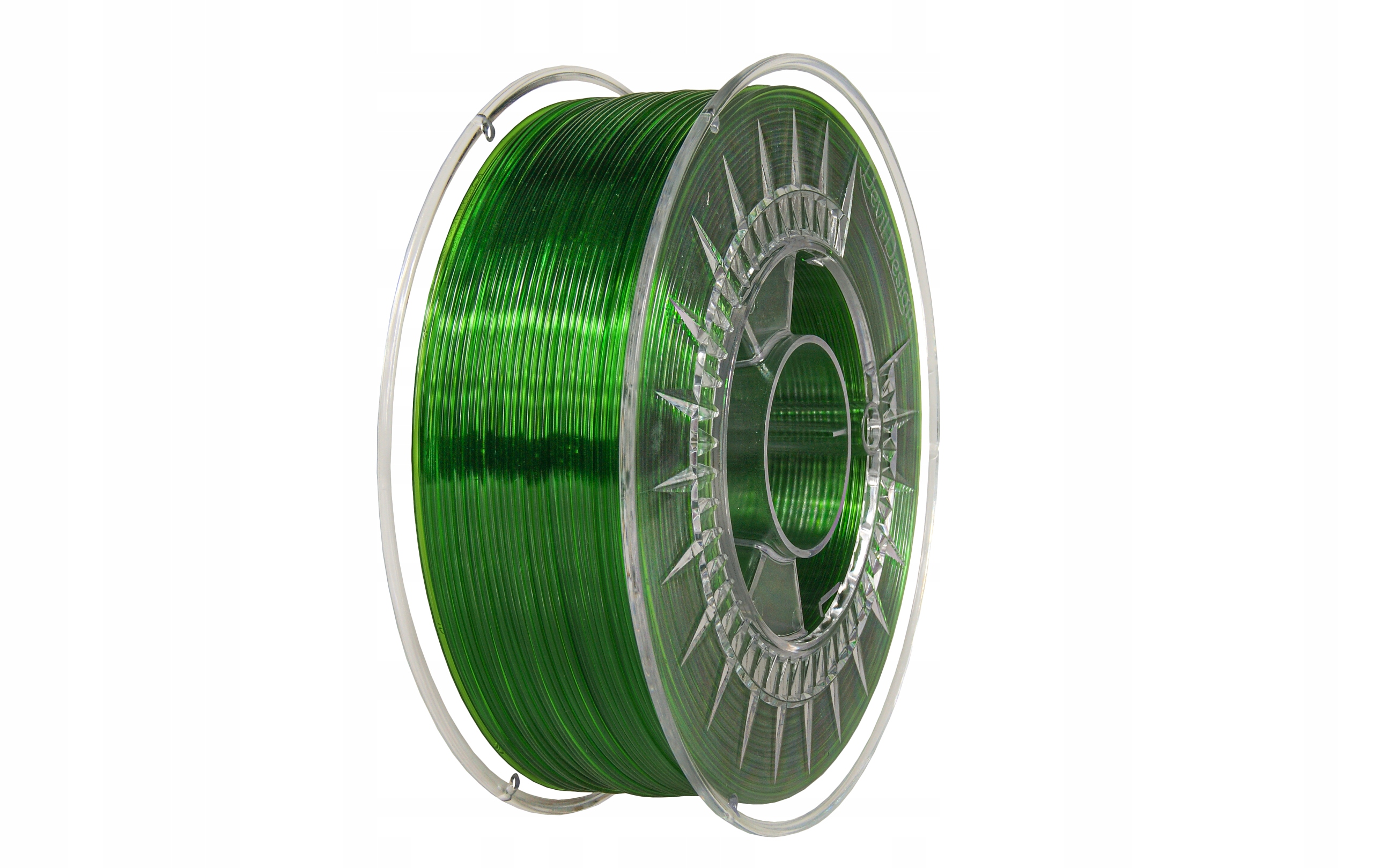 Filament DEVIL DESIGN PETG Zielony Przezroczysty (GREEN TRANSPARENT)