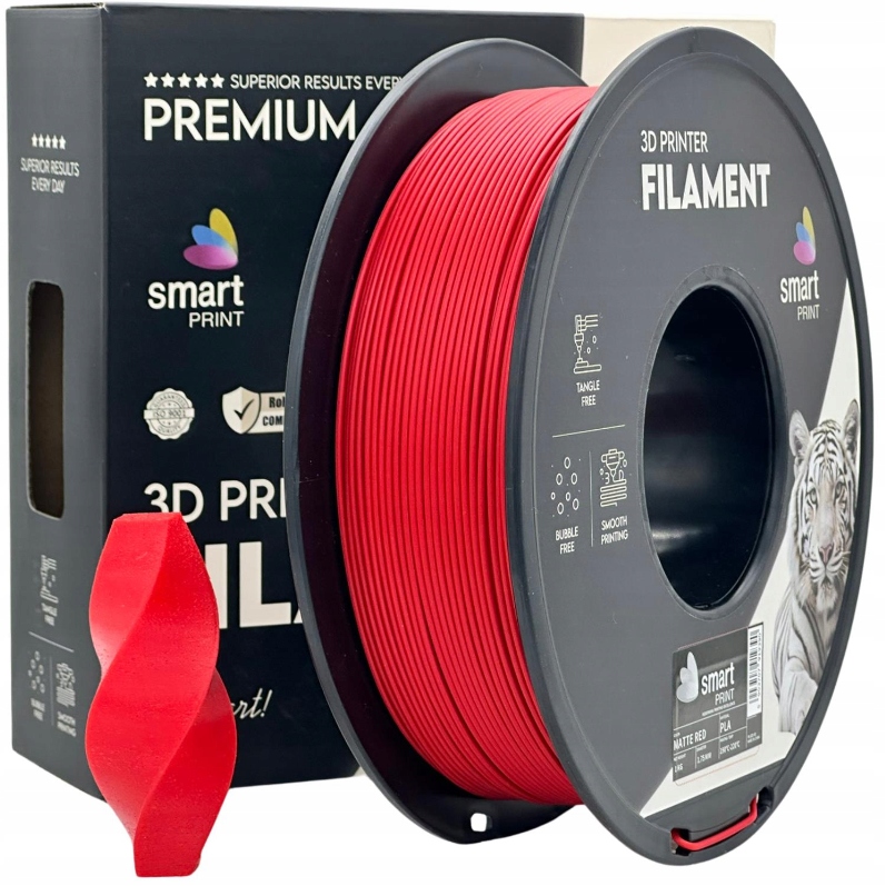 Filament Imagine PLA Czerwony Matowy (RED MATTE)
