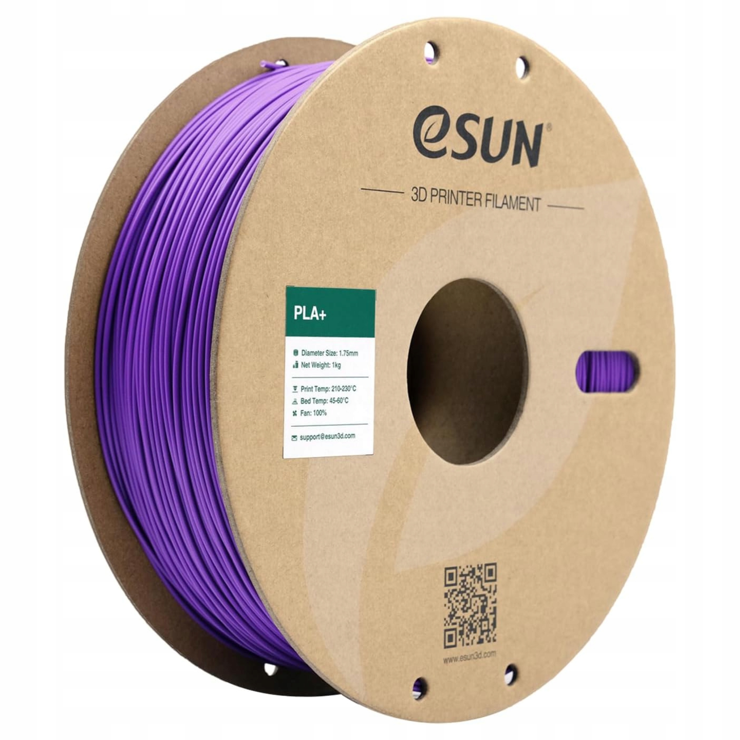 Filament eSUN PLA Plus Fioletowy (PURPLE)