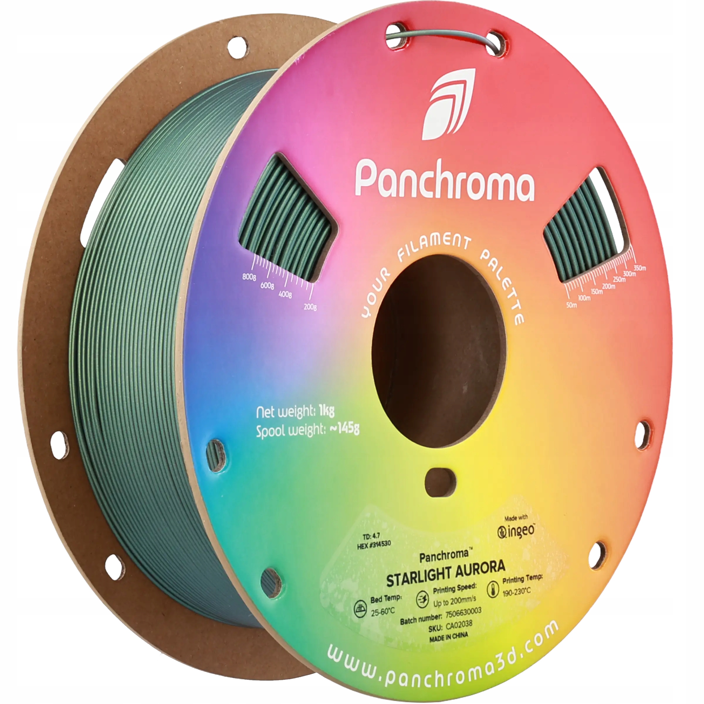 Filament Polymaker PLA Zielony (GREEN)