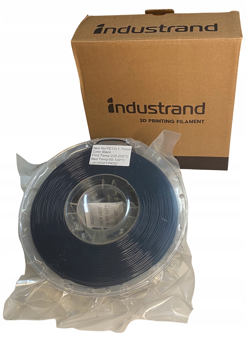 Filament null PETG Czarny (BLACK)