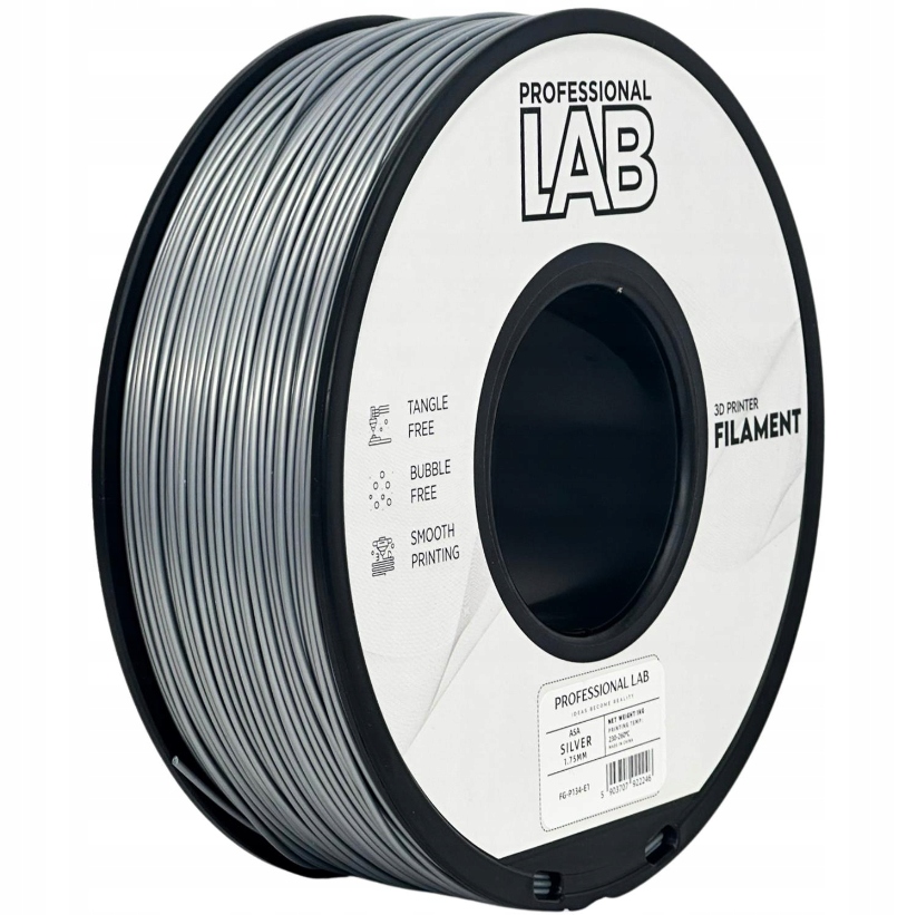 Filament null ASA Srebrny (SILVER)