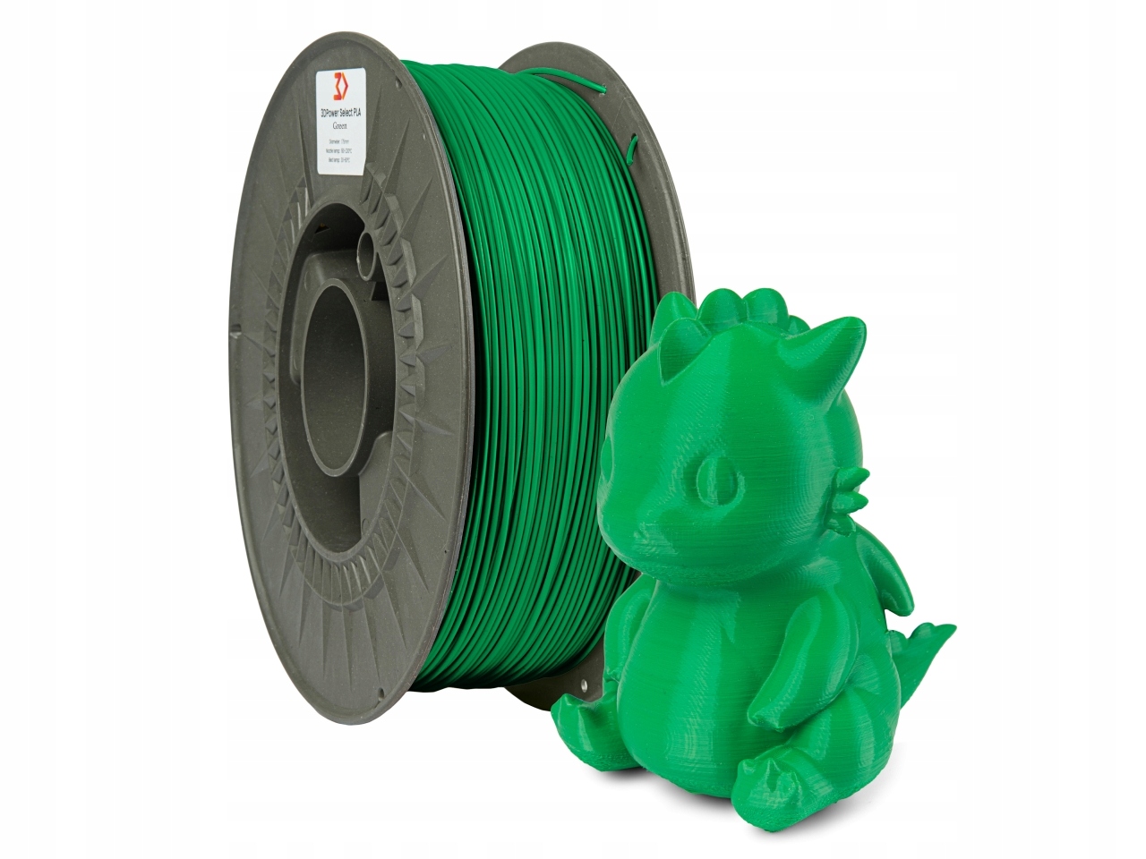 Filament 3DPower PLA Zielony (GREEN)