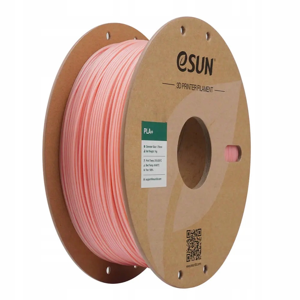 Filament eSUN PLA Plus High-Speed Różowy Brokatowy/Mieniący (PINK GLITTER)