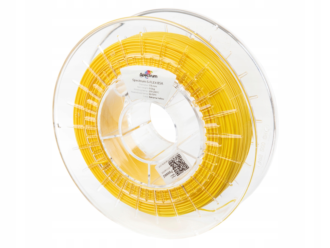 Filament Spectrum TPU Żółty (YELLOW)