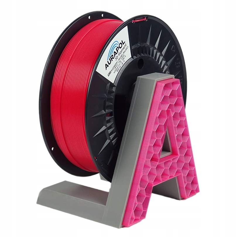 Filament Aurapol PLA Różowy Przezroczysty (PINK TRANSPARENT)