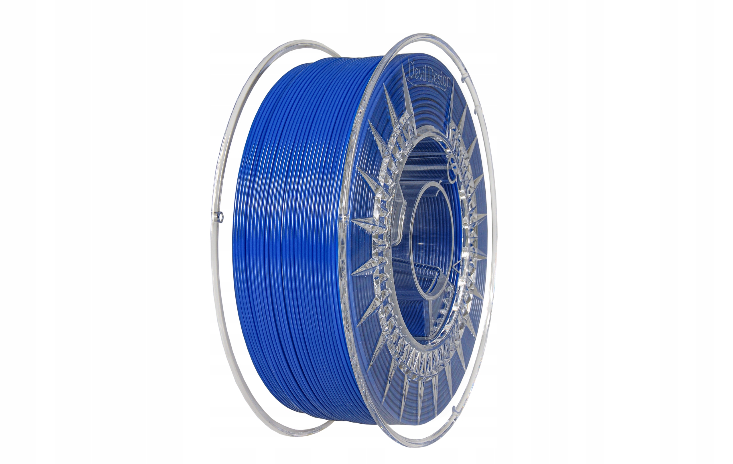 Filament DEVIL DESIGN PETG Niebieski Przezroczysty (BLUE TRANSPARENT)