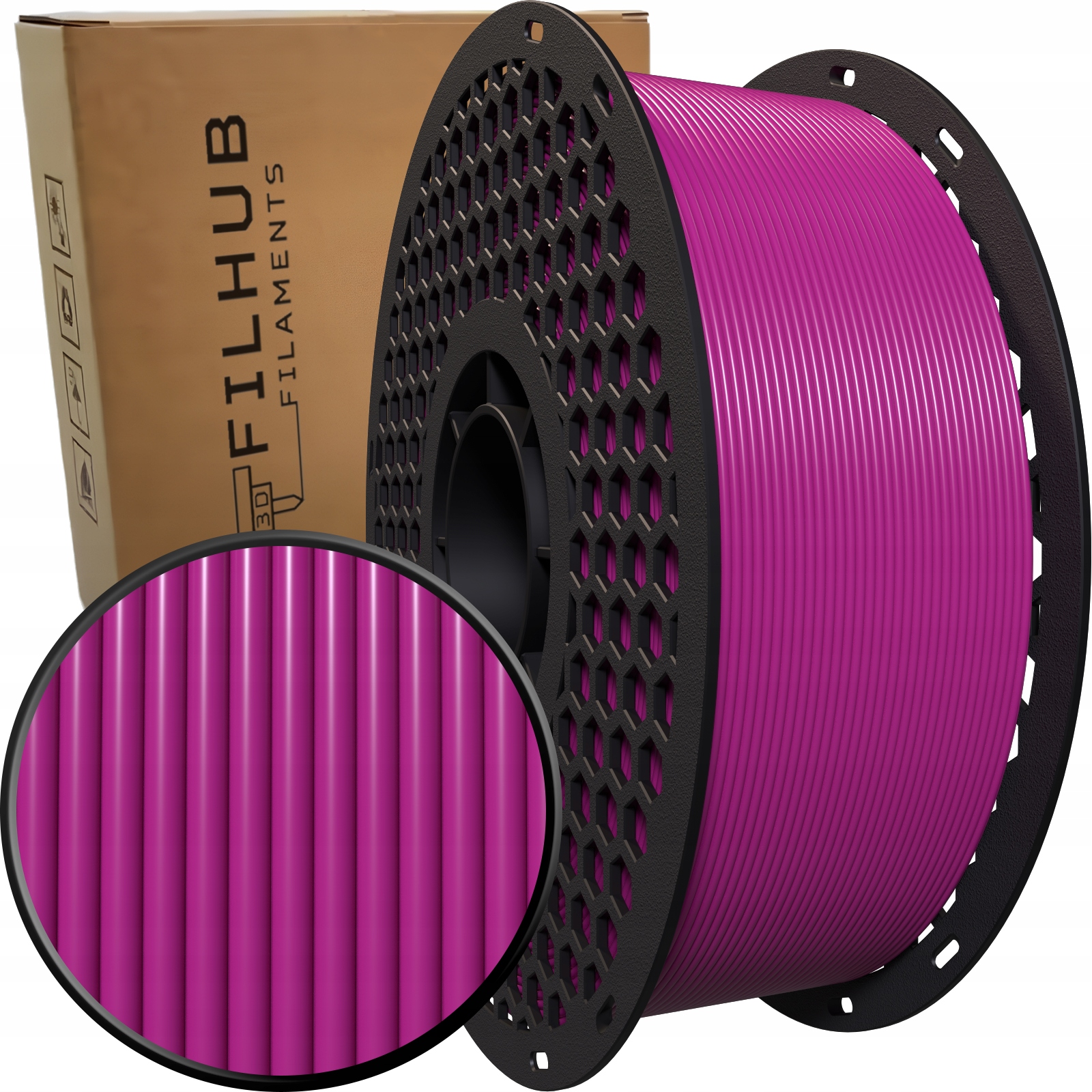 Filament FilHub PETG Różowy (PINK)