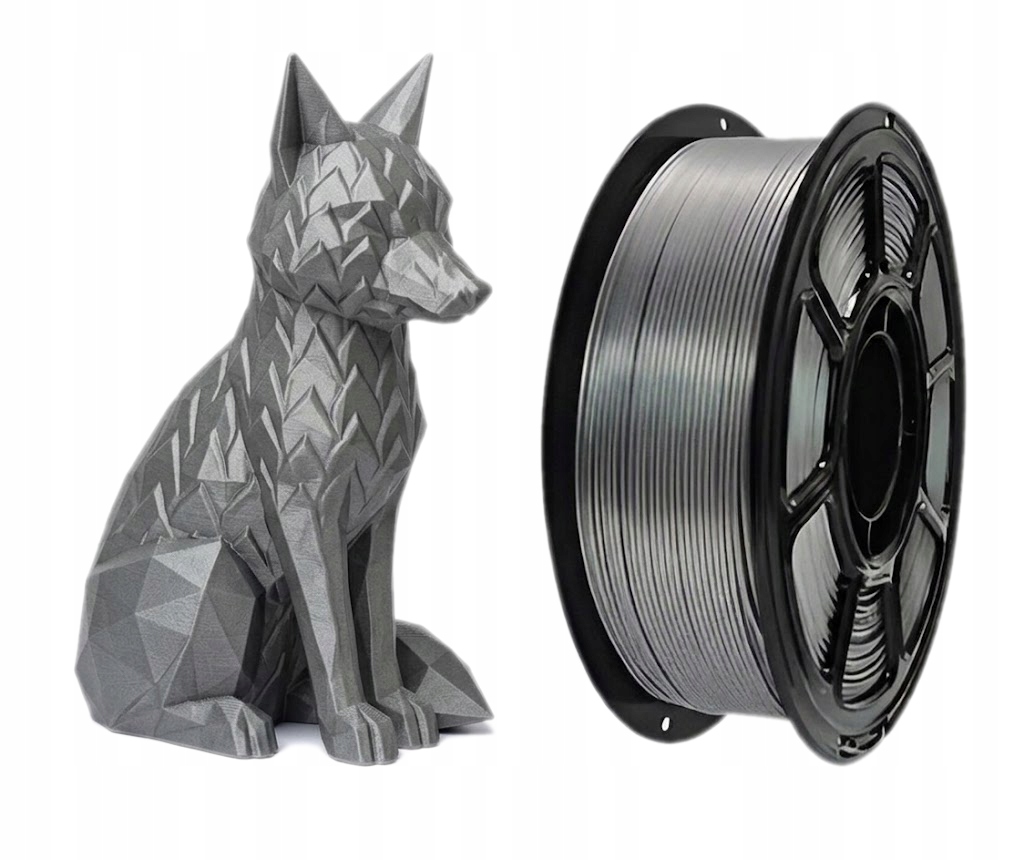 Filament KBR Games PLA Plus Srebrny Jedwabny (SILVER SILK)