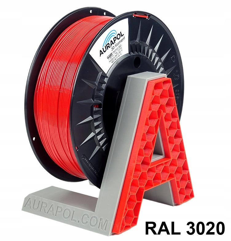 Filament Aurapol PETG Czerwony (RED)
