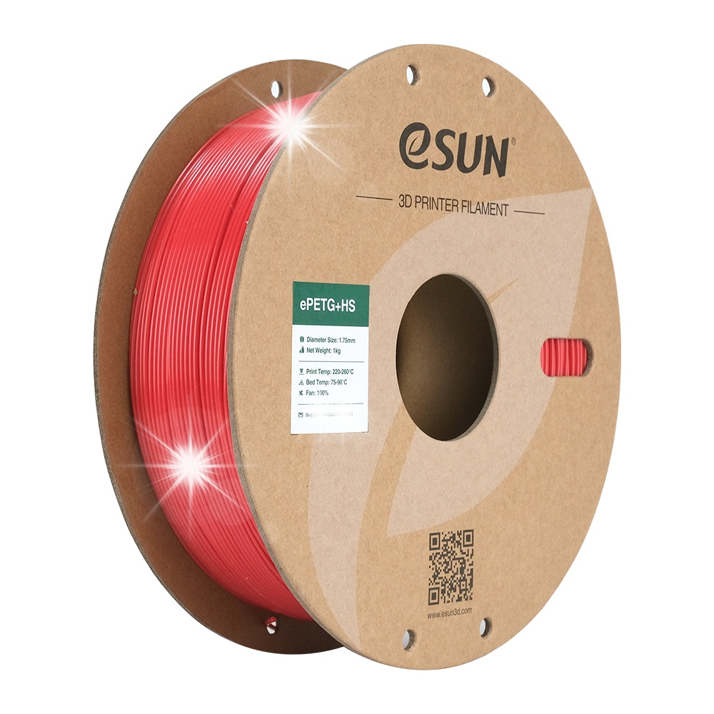 Filament eSUN PETG Plus High-Speed Czerwony (RED)
