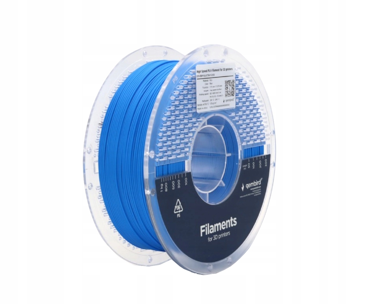 Filament Gembird PLA High-Speed Niebieski (BLUE)