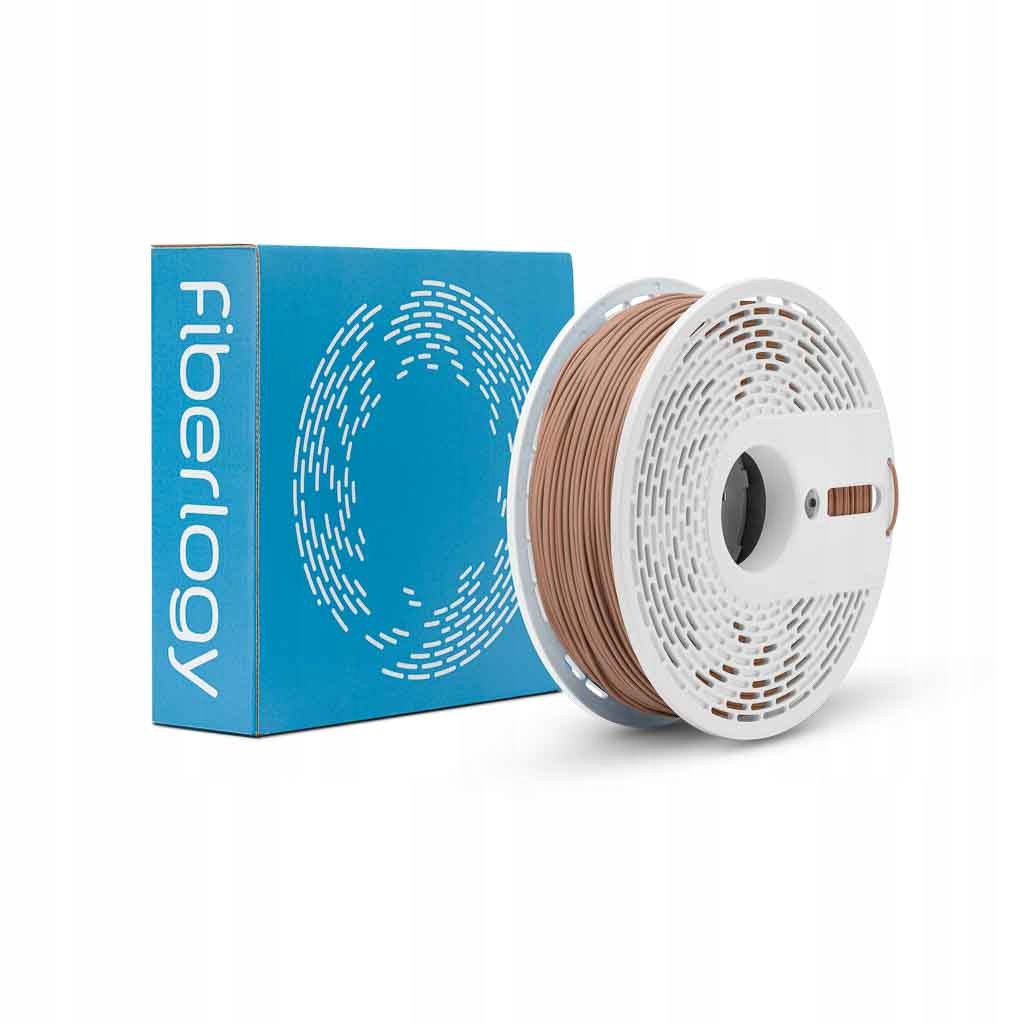 Filament Fiberlogy PLA Brązowy Matowy (BROWN MATTE)