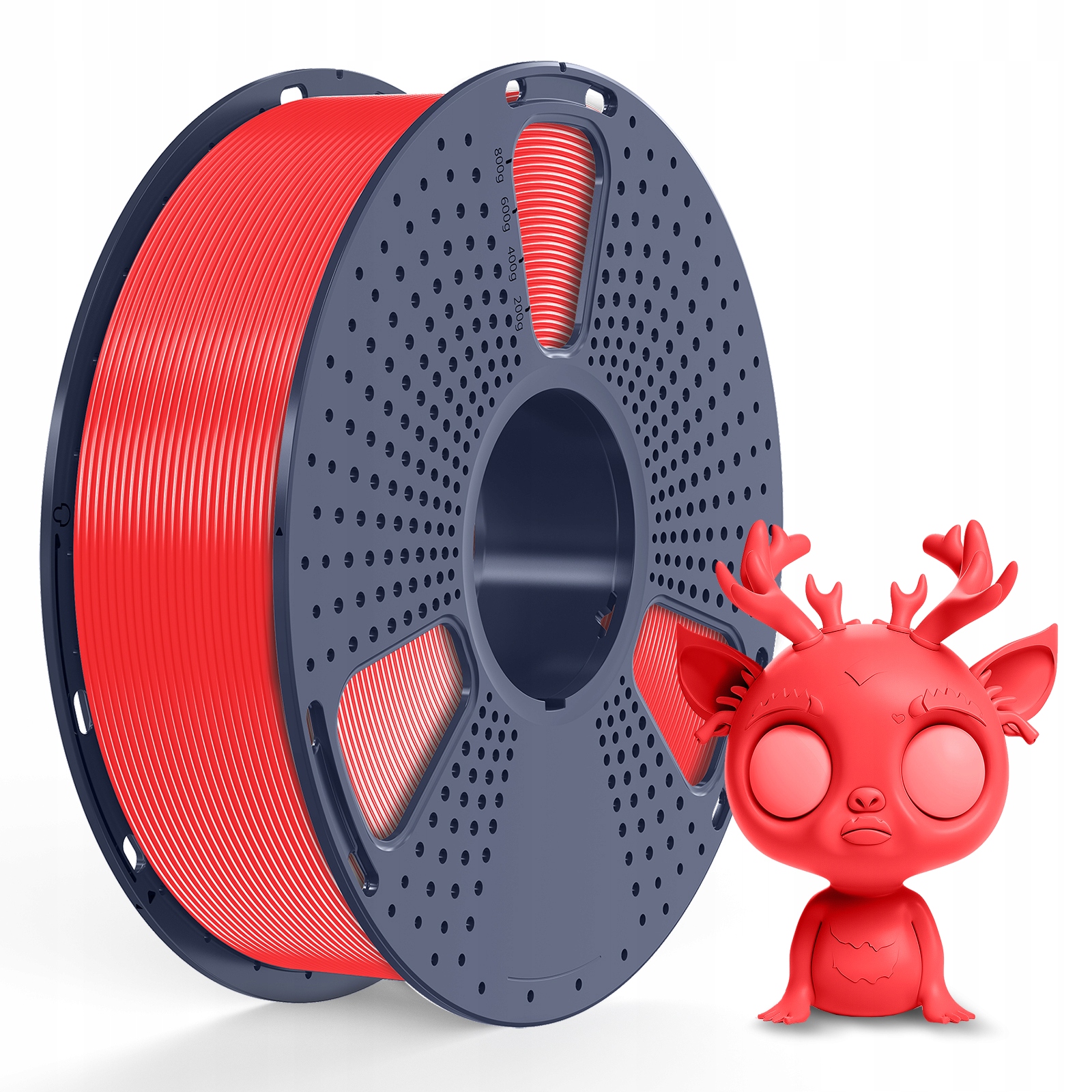 Filament SUNLU PLA Plus Czerwony (RED)