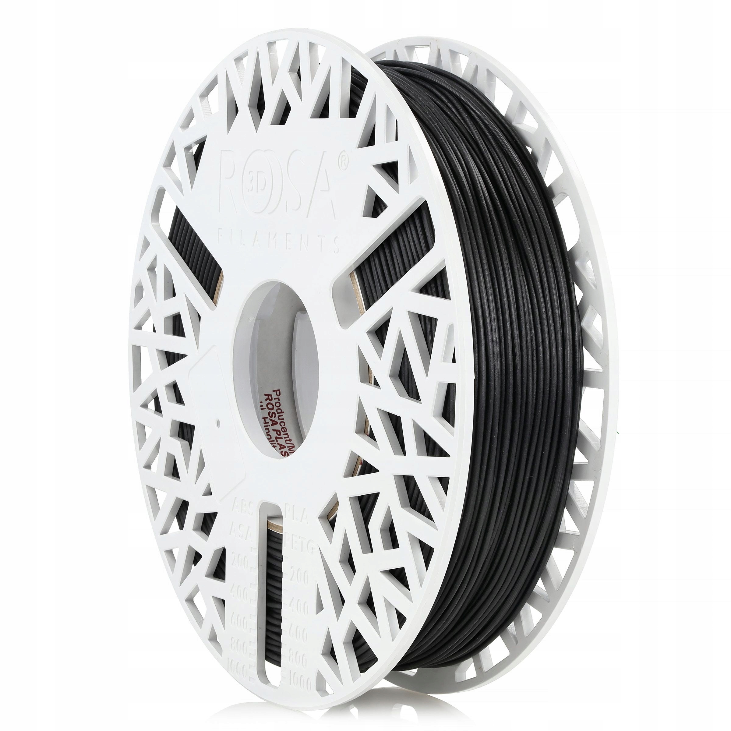 Filament ROSA 3D TPU-LW Czarny (BLACK)