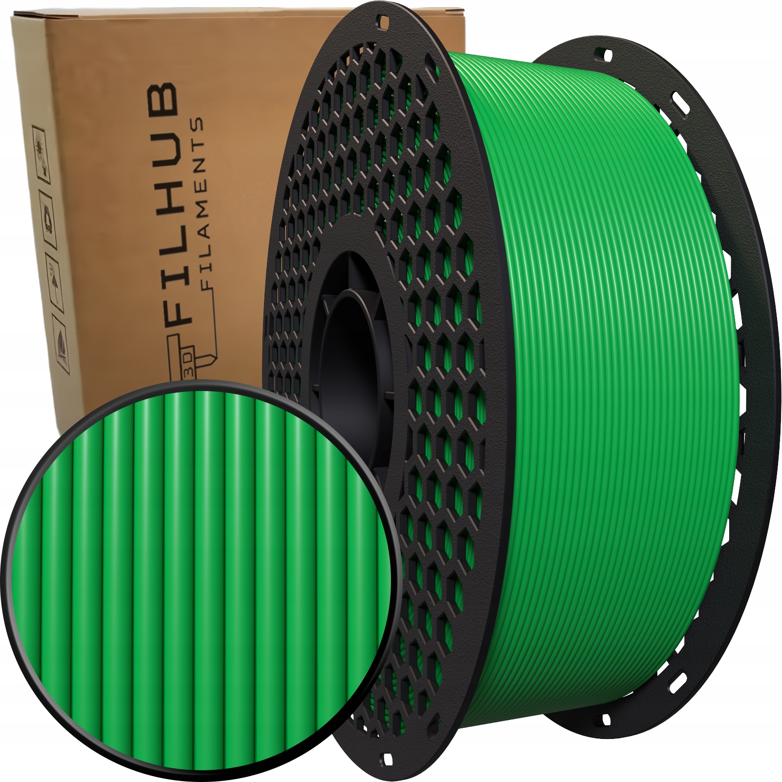 Filament FilHub ABS Zielony (GREEN)
