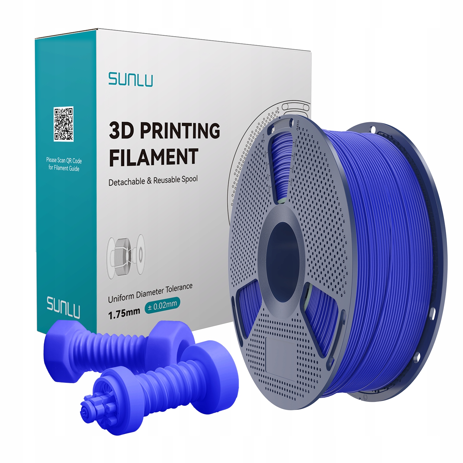Filament SUNLU ABS High-Speed Niebieski (BLUE)