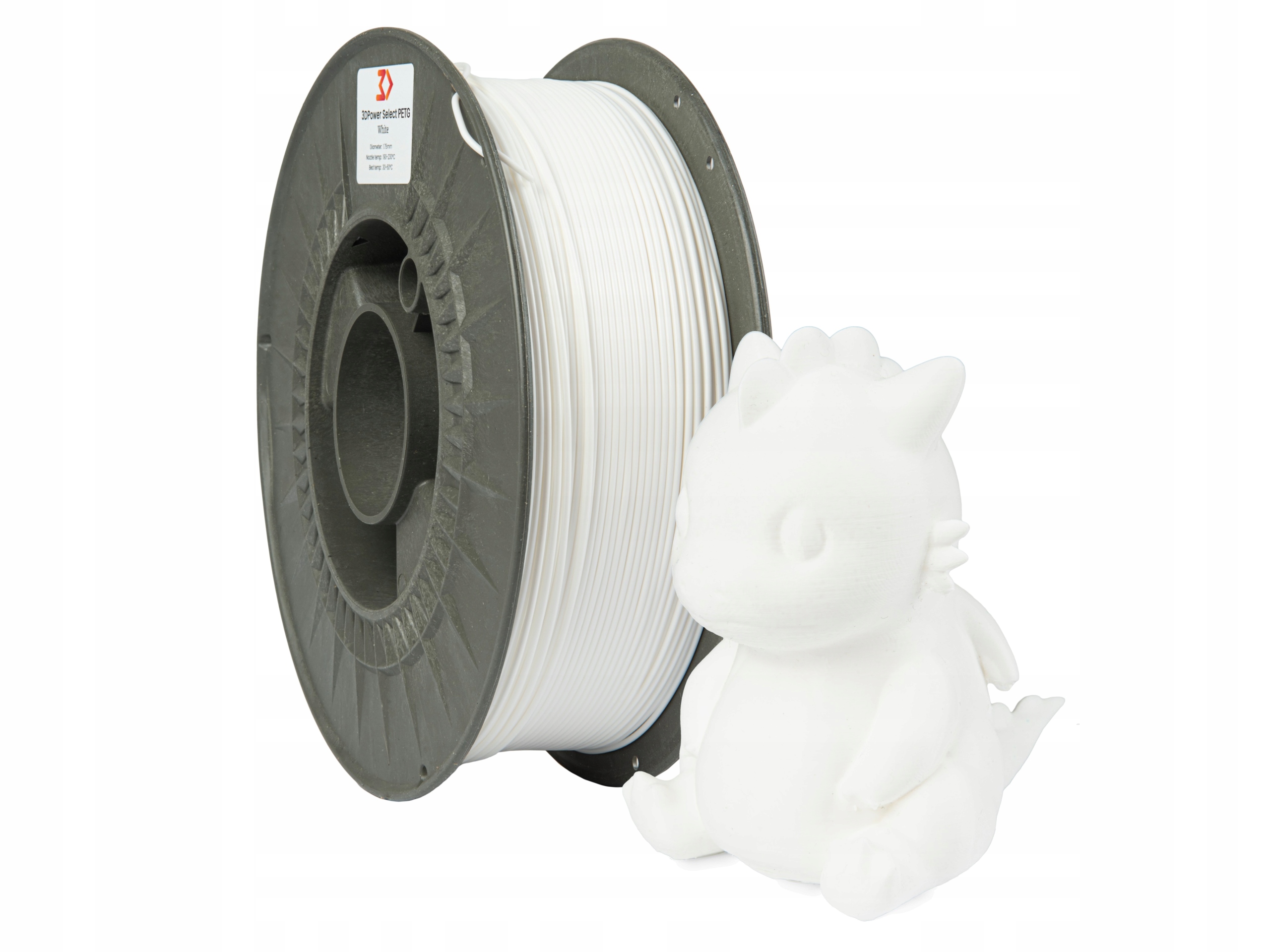 Filament 3DPower PETG Biały (WHITE)