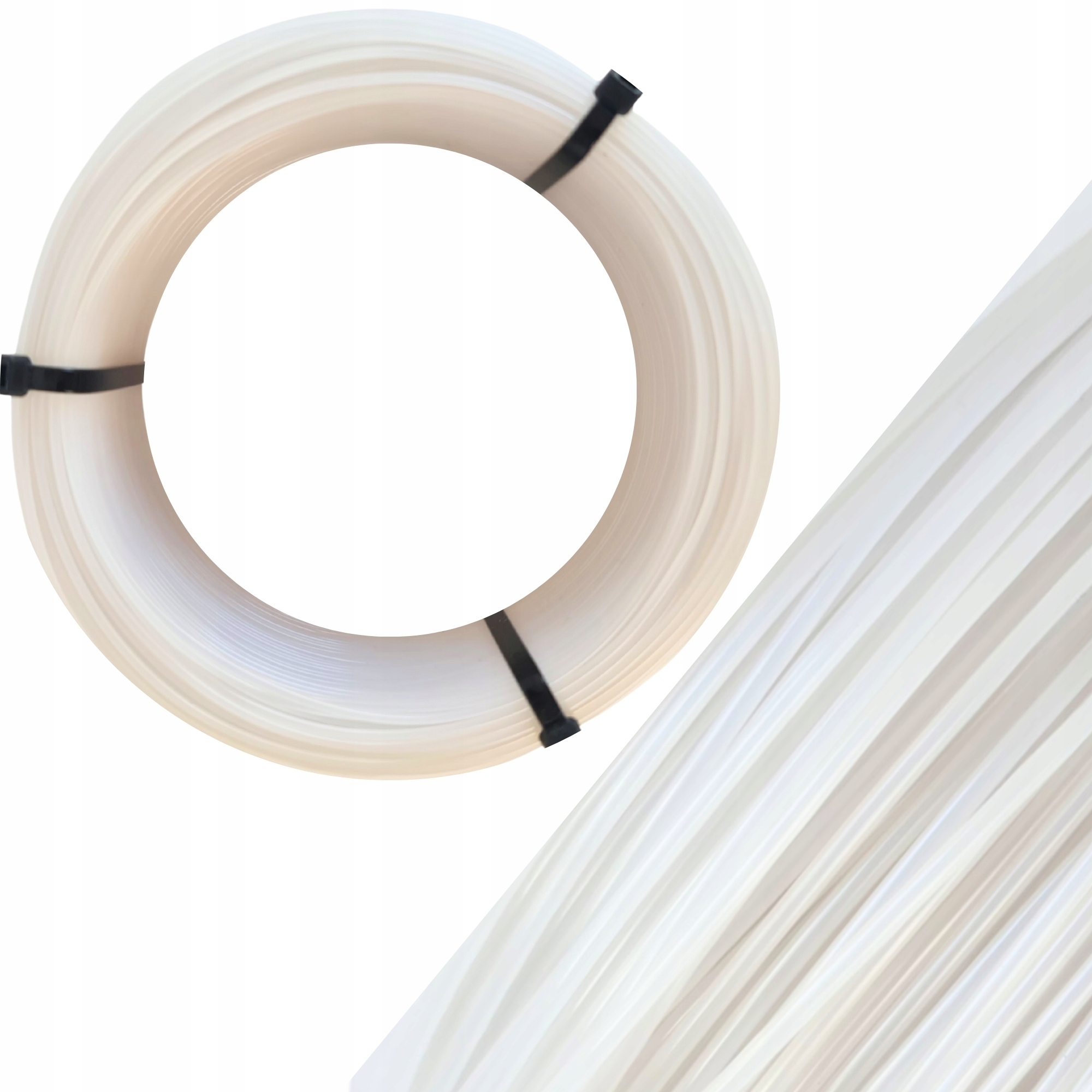 Filament Plastspaw PETG Biały (WHITE)