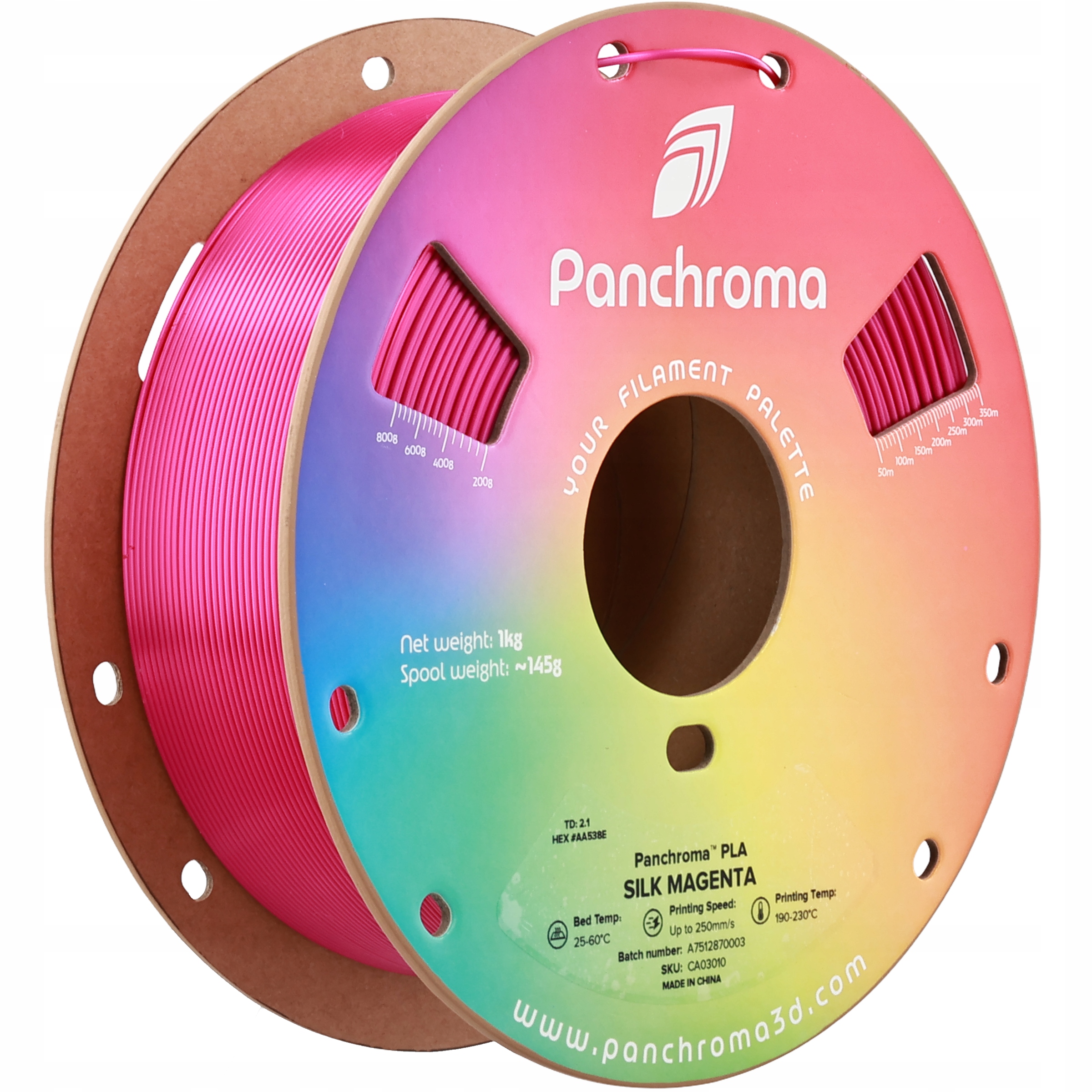 Filament Polymaker PLA Różowy Jedwabny (PINK SILK)
