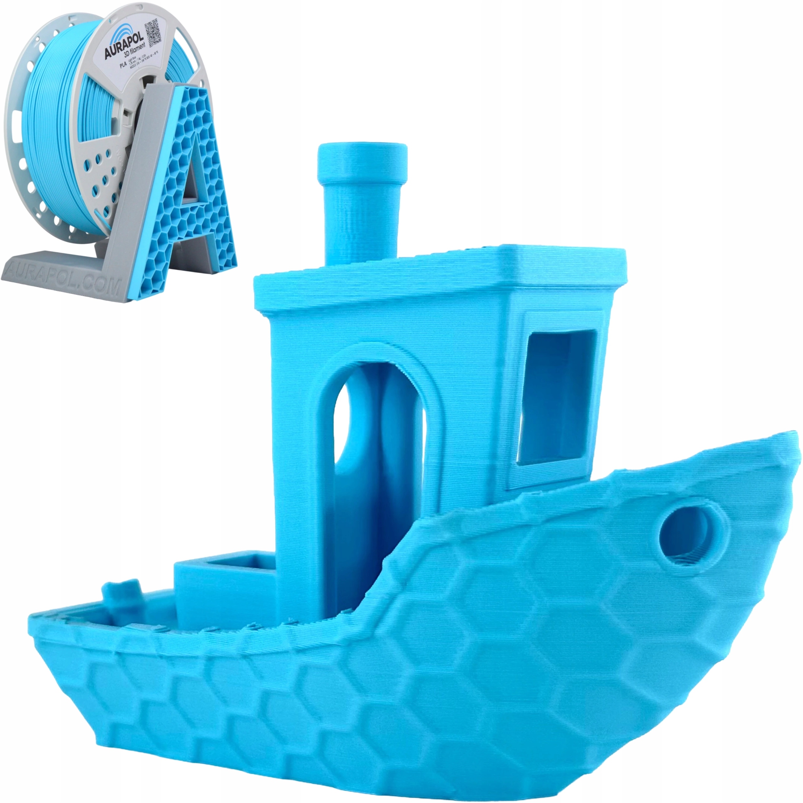 Filament Aurapol PLA Niebieski (BLUE)