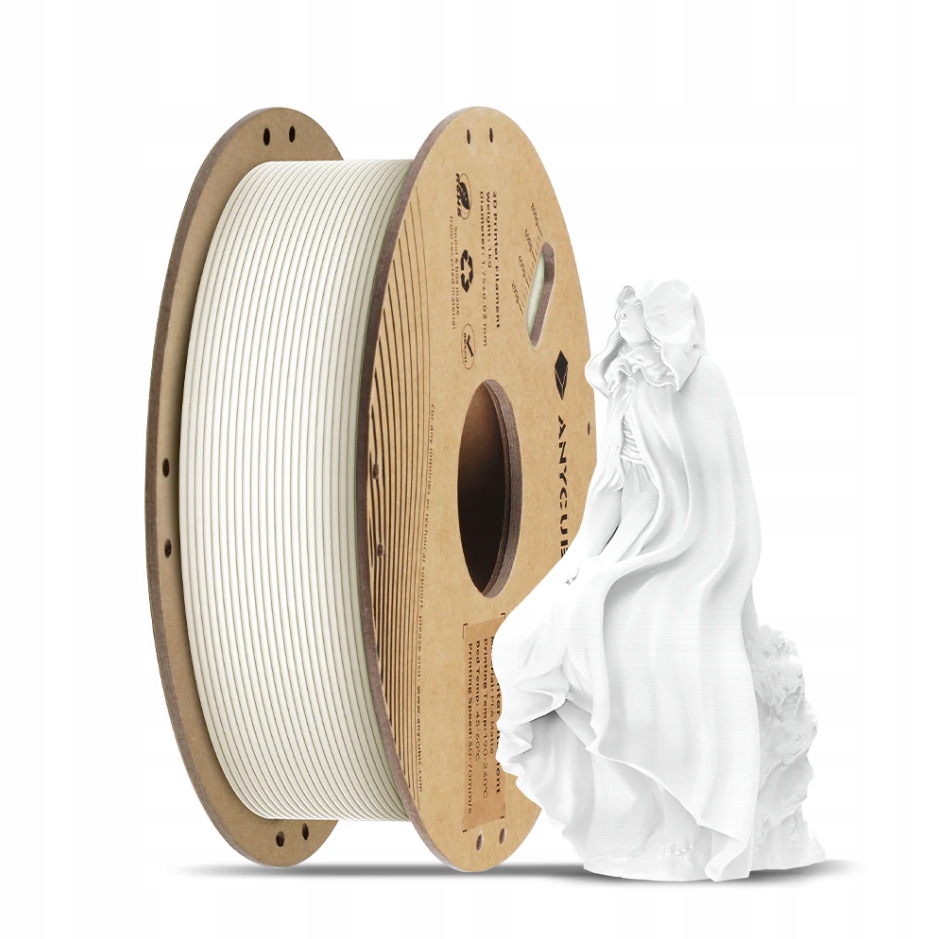 Filament ANYCUBIC PLA Biały Matowy (WHITE MATTE)