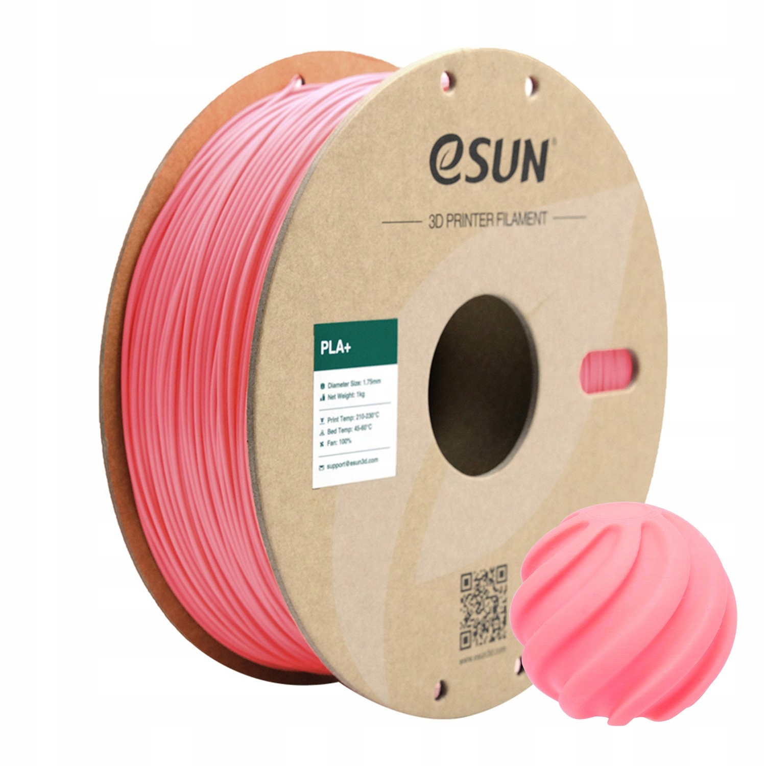 Filament eSUN PLA Plus Różowy (PINK)