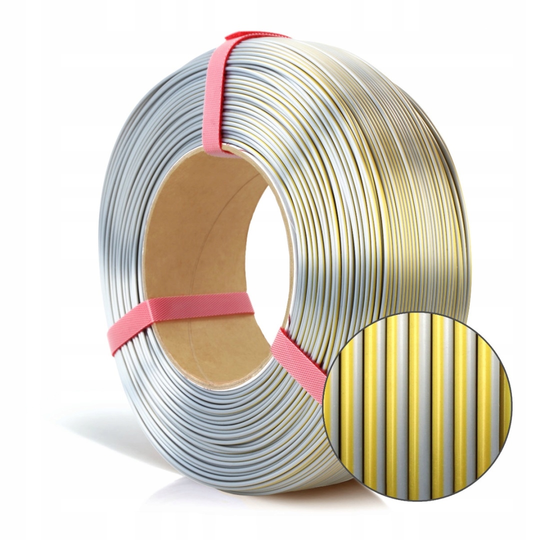Filament ROSA 3D PLA  Tęczowy Jedwabny (RAINBOW SILK)