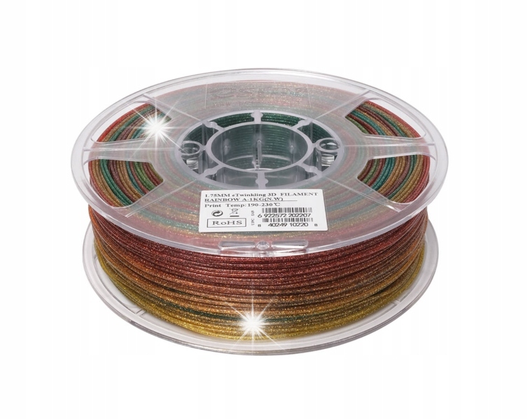 Filament eSUN PLA  Tęczowy (RAINBOW)