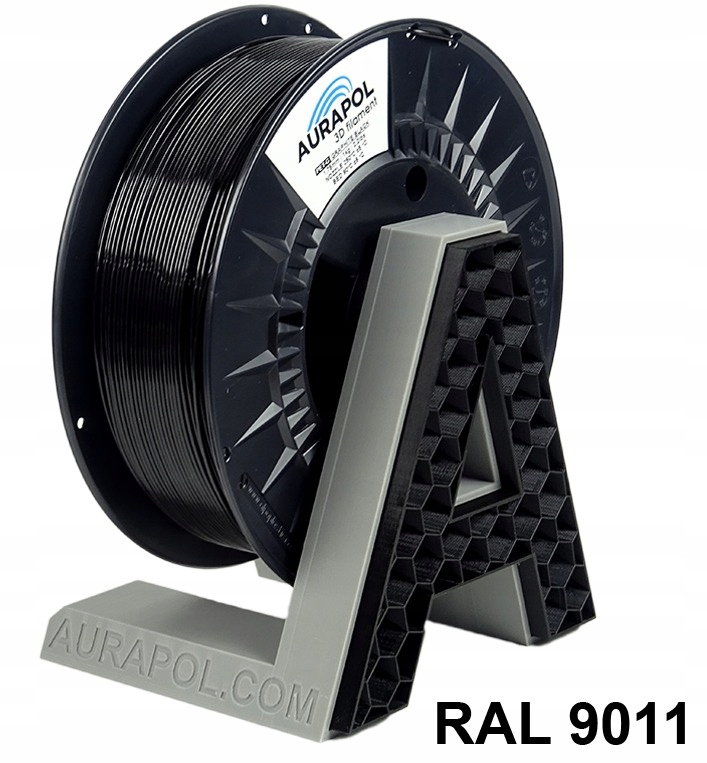Filament Aurapol PETG Czarny (BLACK)