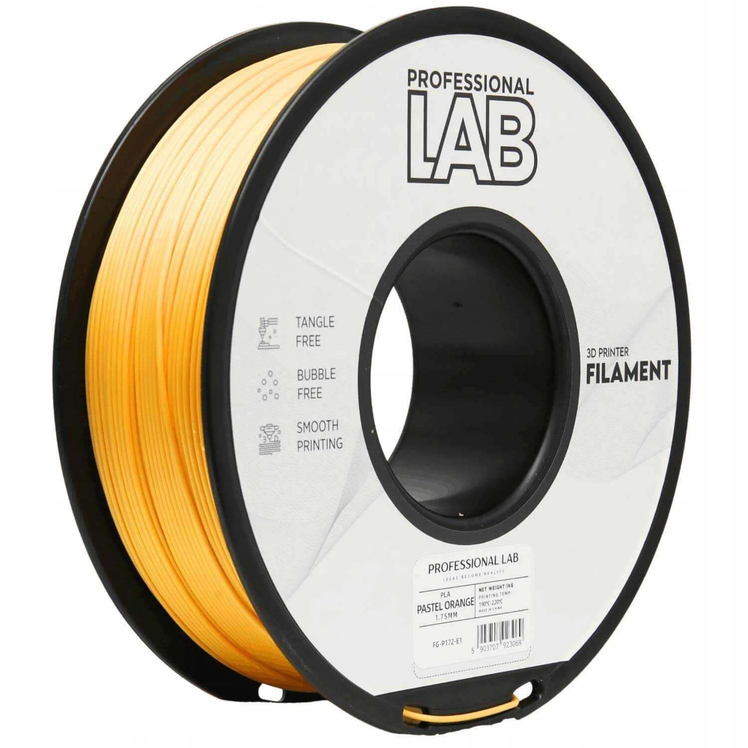 Filament null PLA Pomarańczowy (ORANGE)