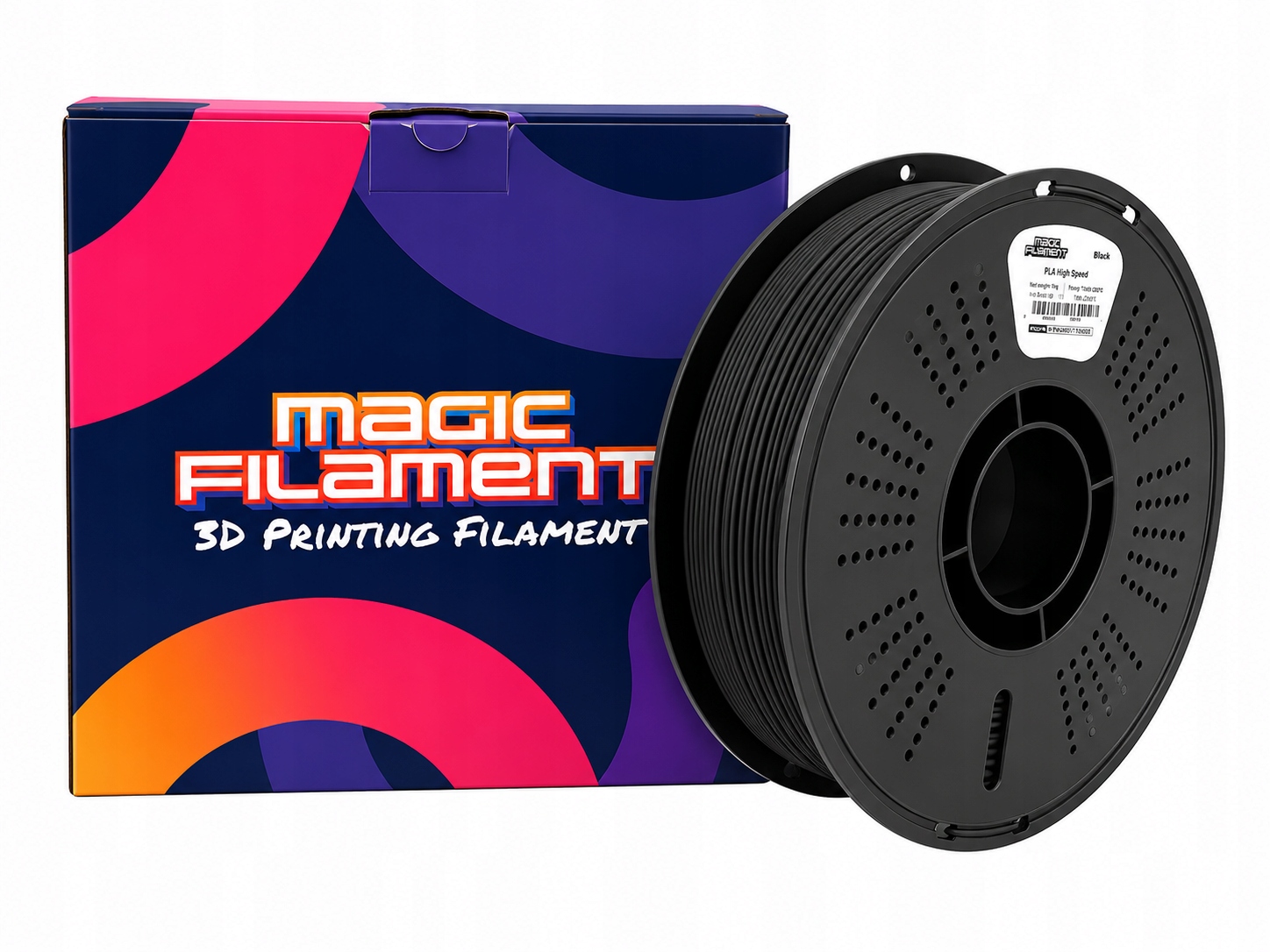 Filament Magic Filament PLA High-Speed Czarny (BLACK)