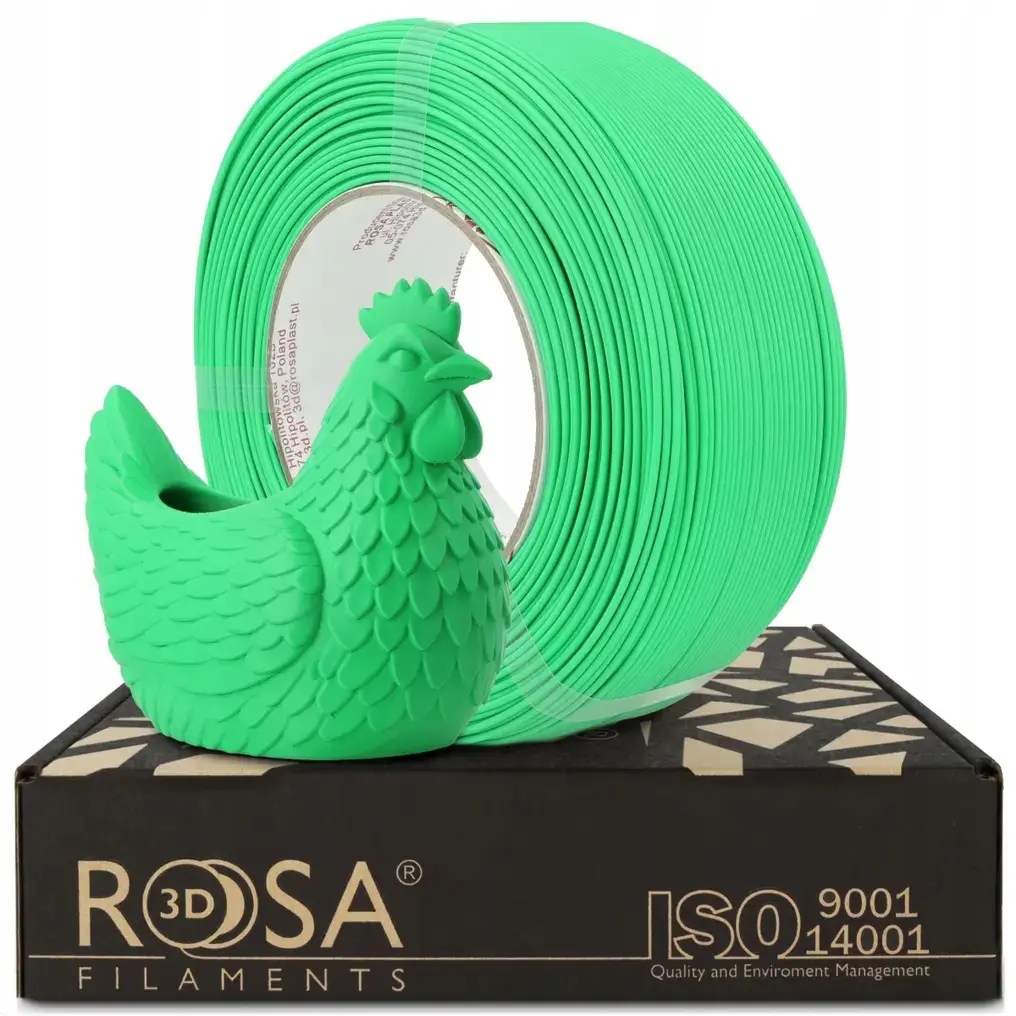 Filament ROSA 3D PLA Zielony Matowy (GREEN MATTE)