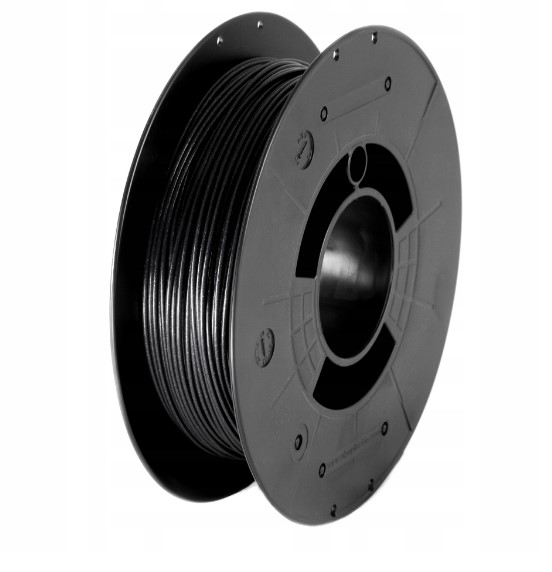 Filament F3D PETG Czarny Brokatowy/Mieniący (BLACK GLITTER)