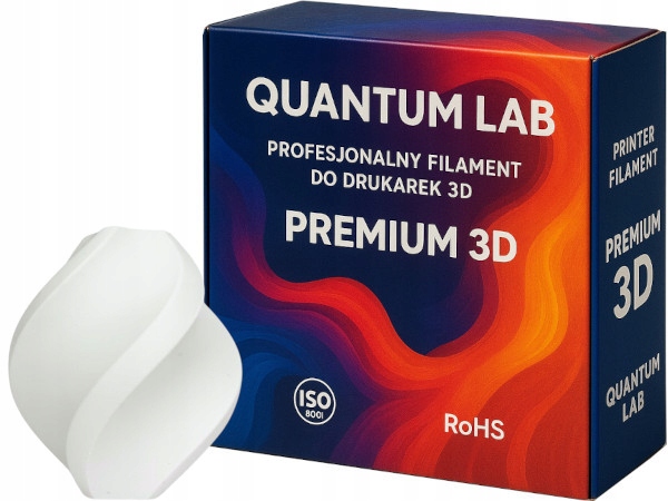 Filament Quantum PLA High-Speed Biały (WHITE)