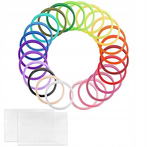 Filament null ABS  Tęczowy (RAINBOW)