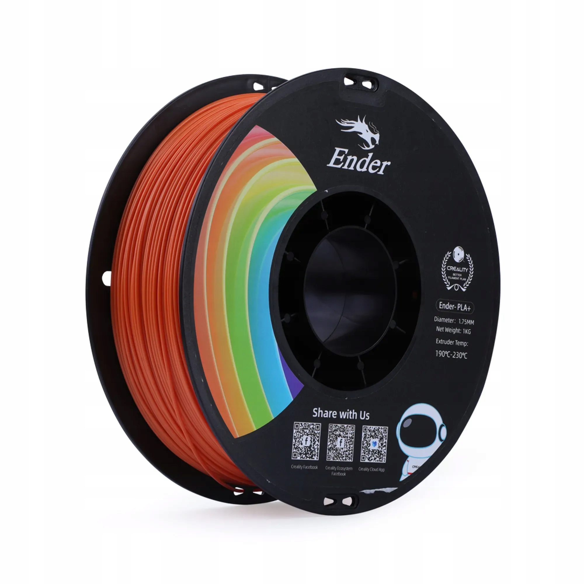Filament Creality PLA Plus Pomarańczowy (ORANGE)