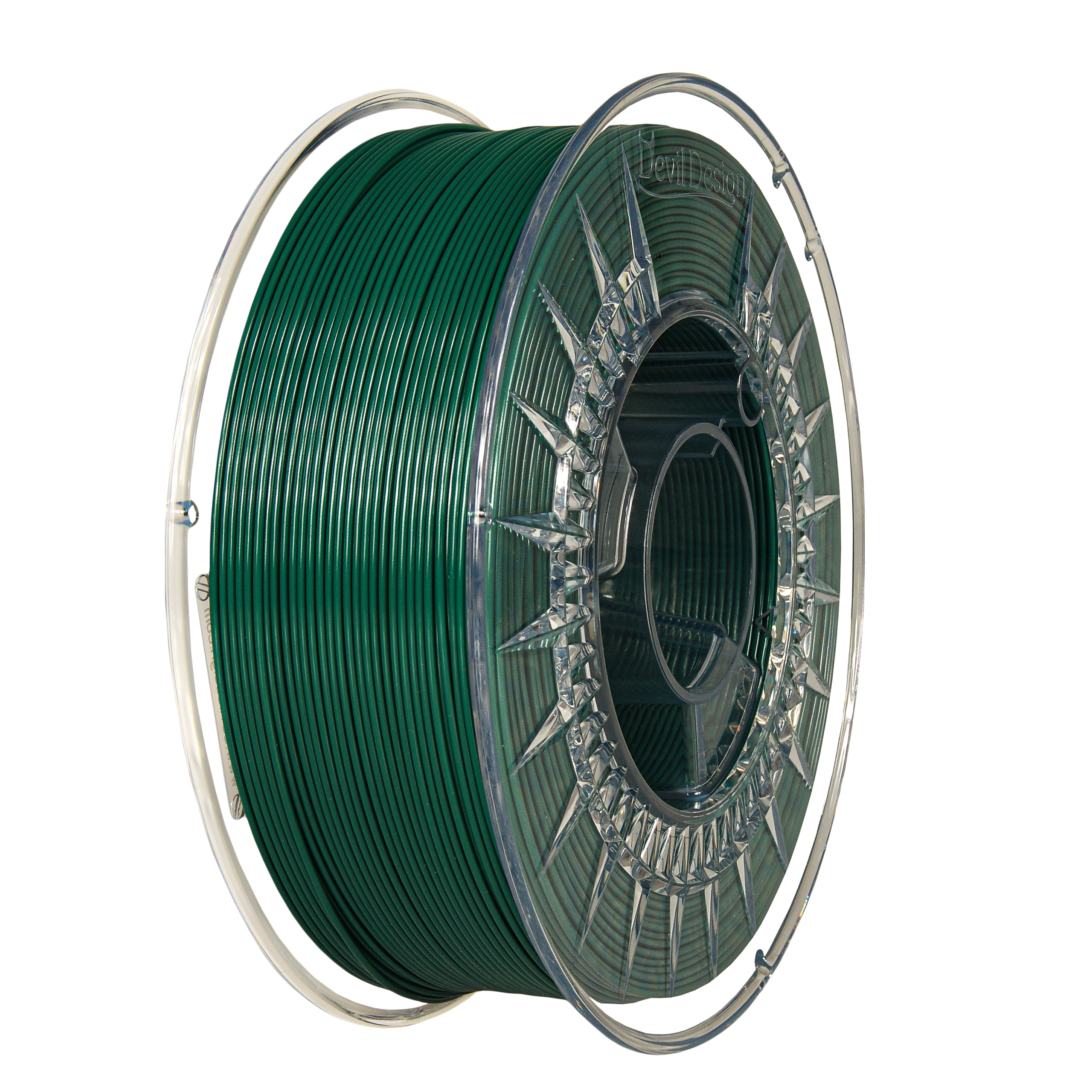 Filament DEVIL DESIGN PLA Zielony Przezroczysty (GREEN TRANSPARENT)
