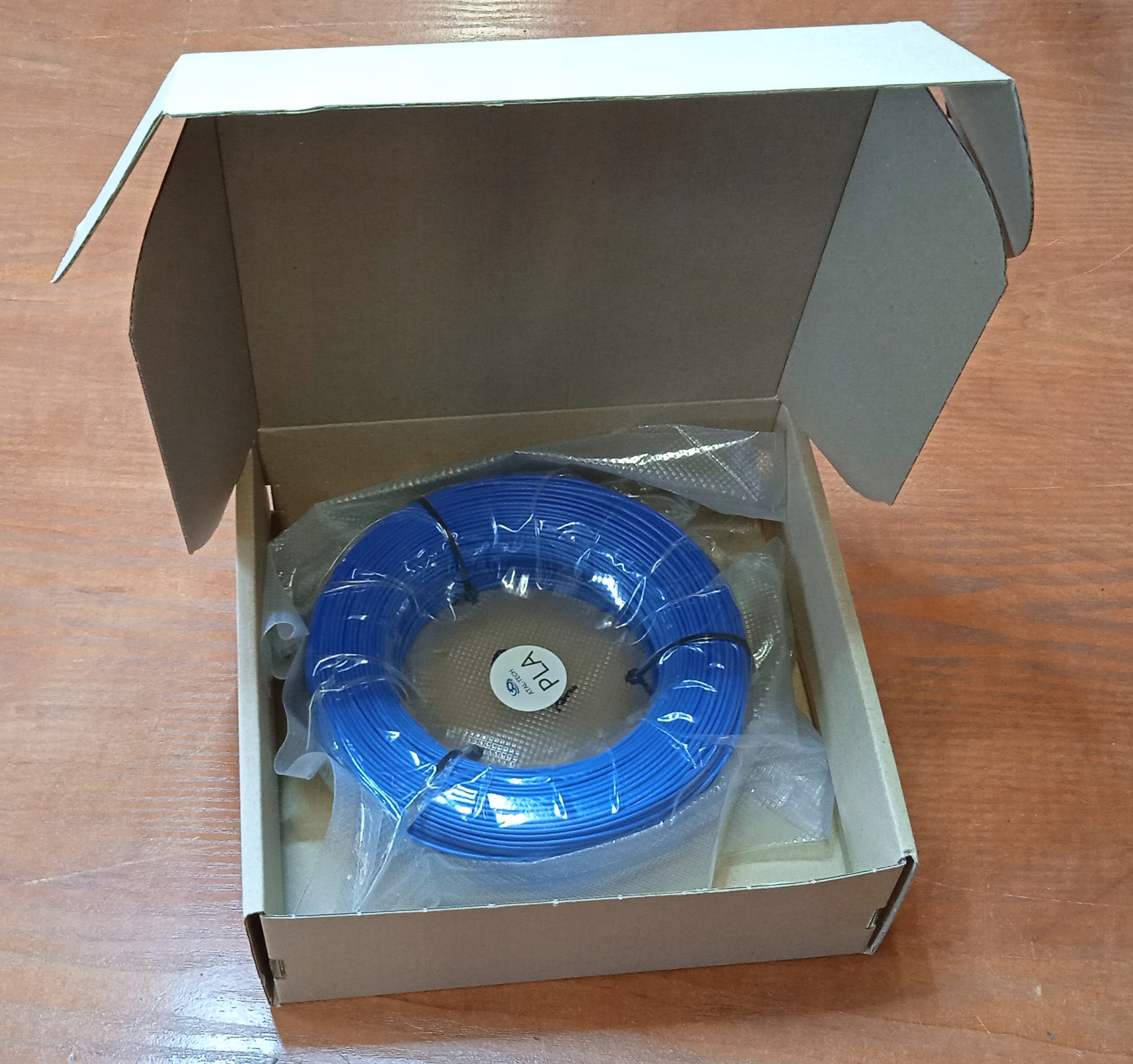 Filament null PLA Niebieski (BLUE)