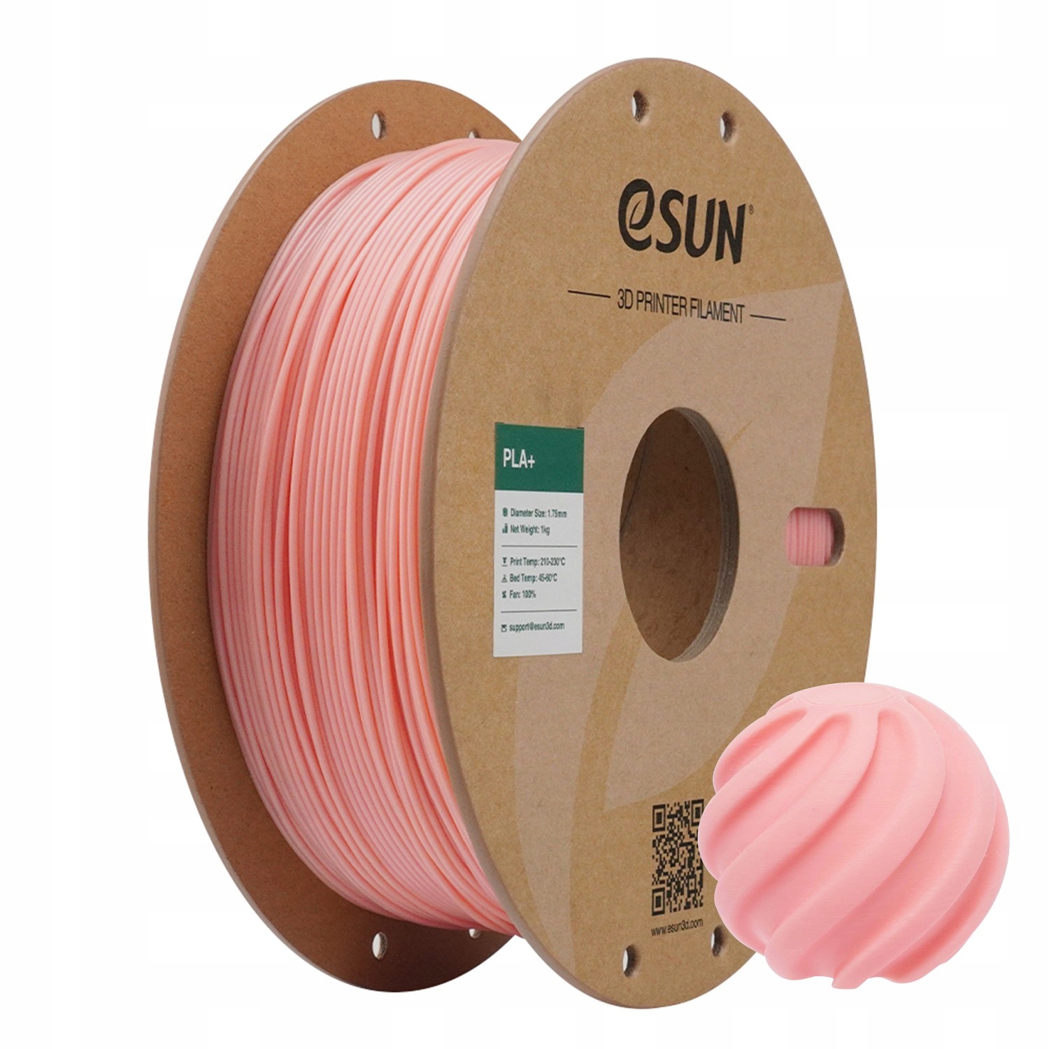 Filament eSUN PLA Plus Różowy (PINK)