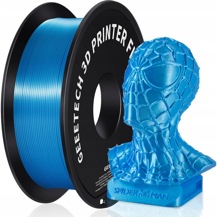 Filament GEEETECH PLA Niebieski Jedwabny (BLUE SILK)