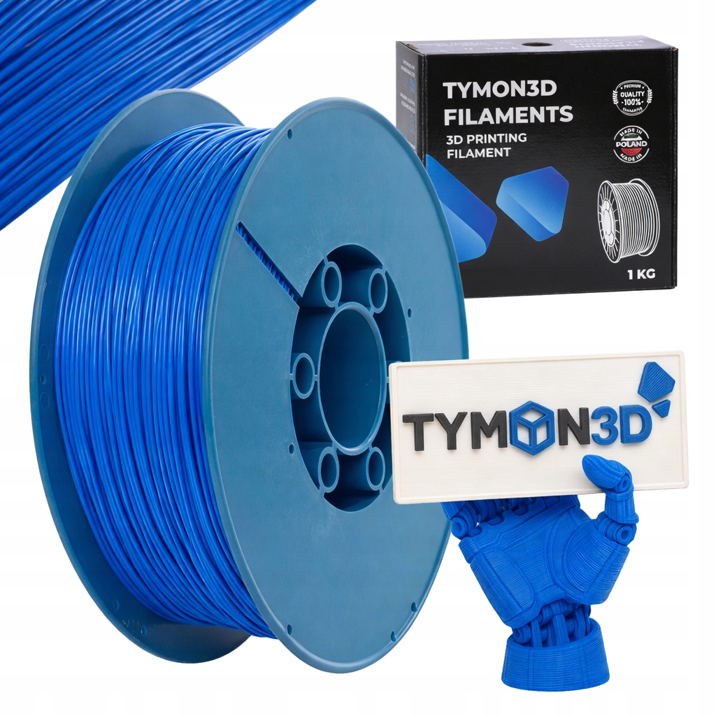 Filament Tymon3d PLA Niebieski (BLUE)