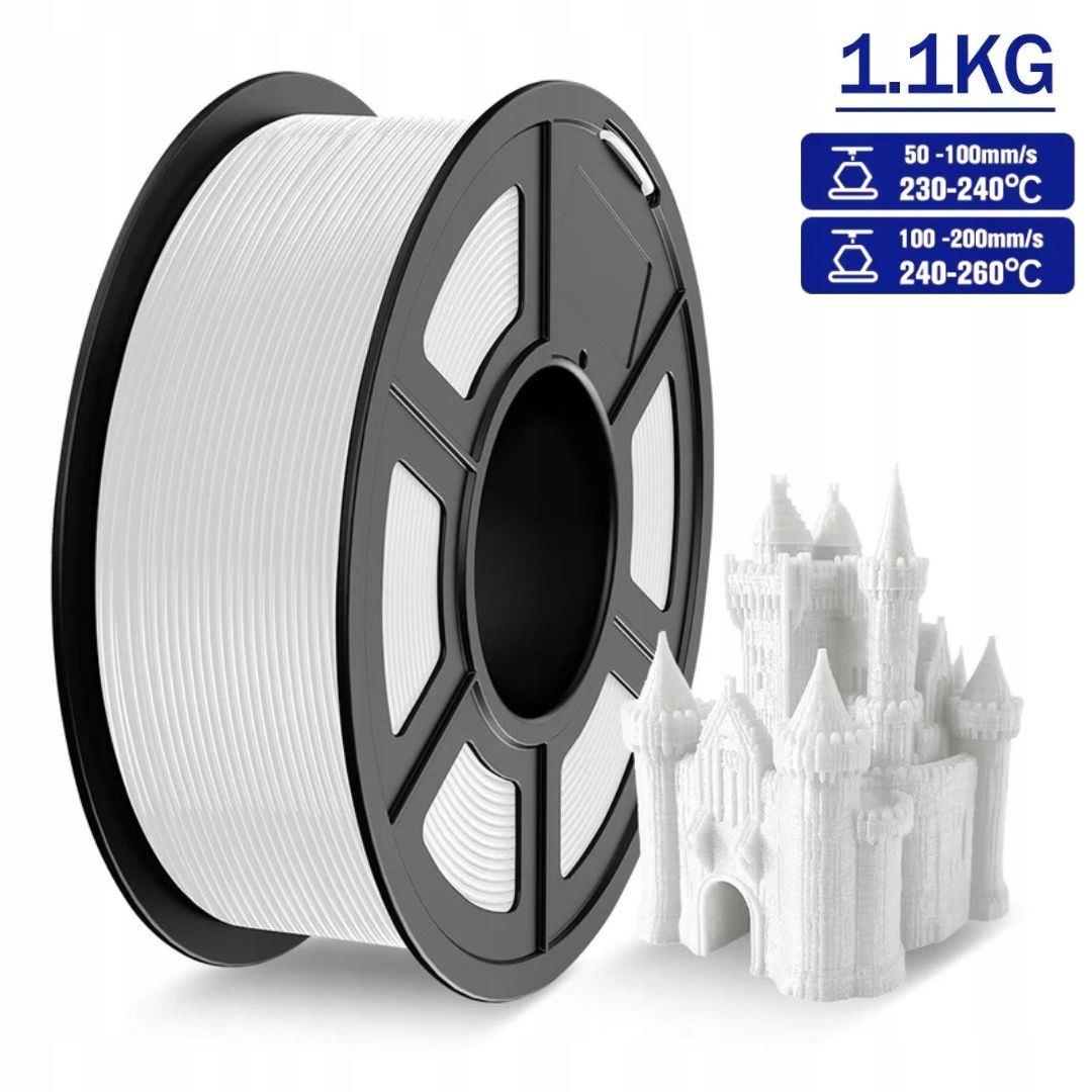 Filament JAYO PETG Biały (WHITE)