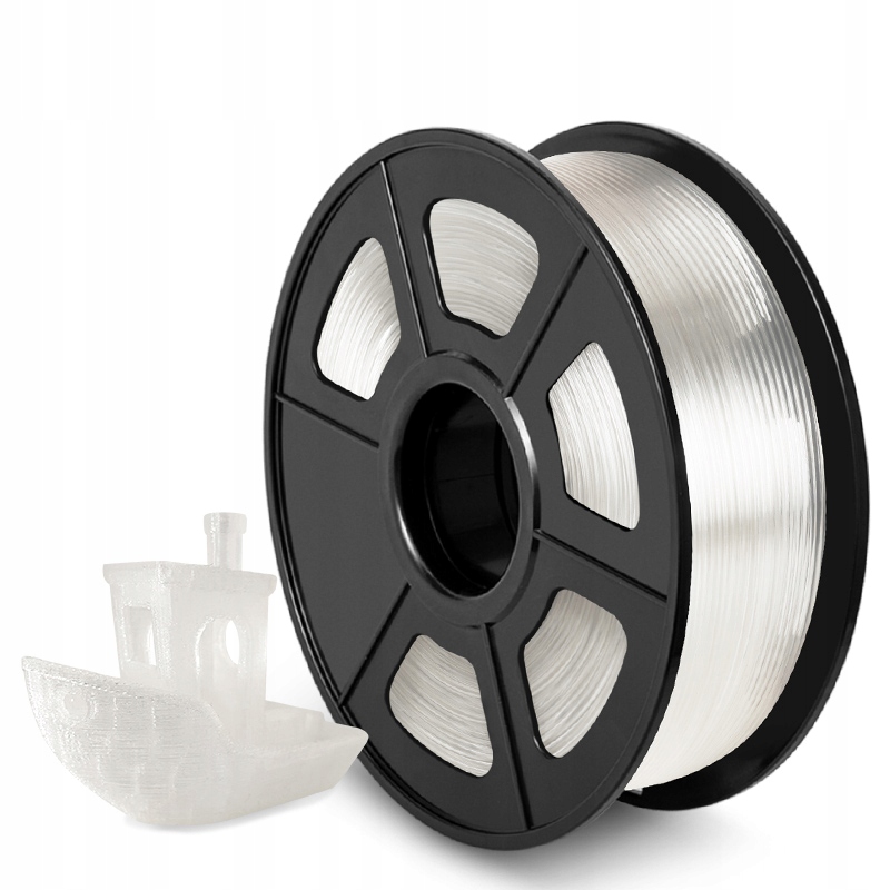 Filament SUNLU ABS Naturalny Przezroczysty (NATURAL TRANSPARENT)