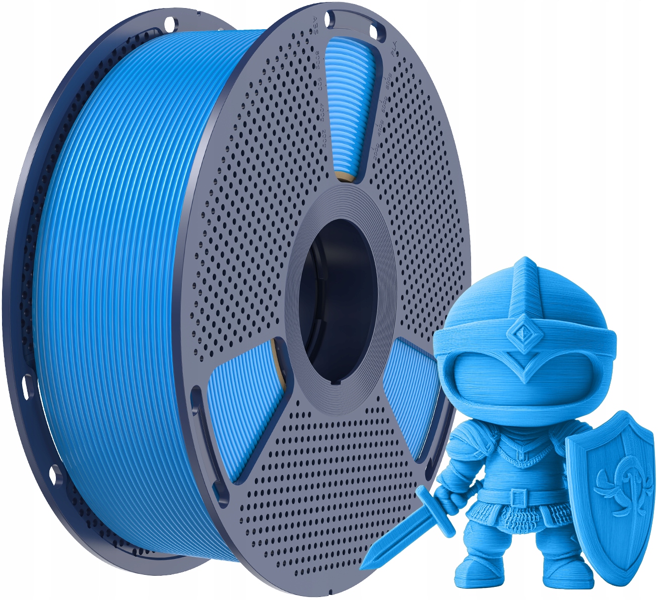 Filament SUNLU PLA Plus Niebieski (BLUE)