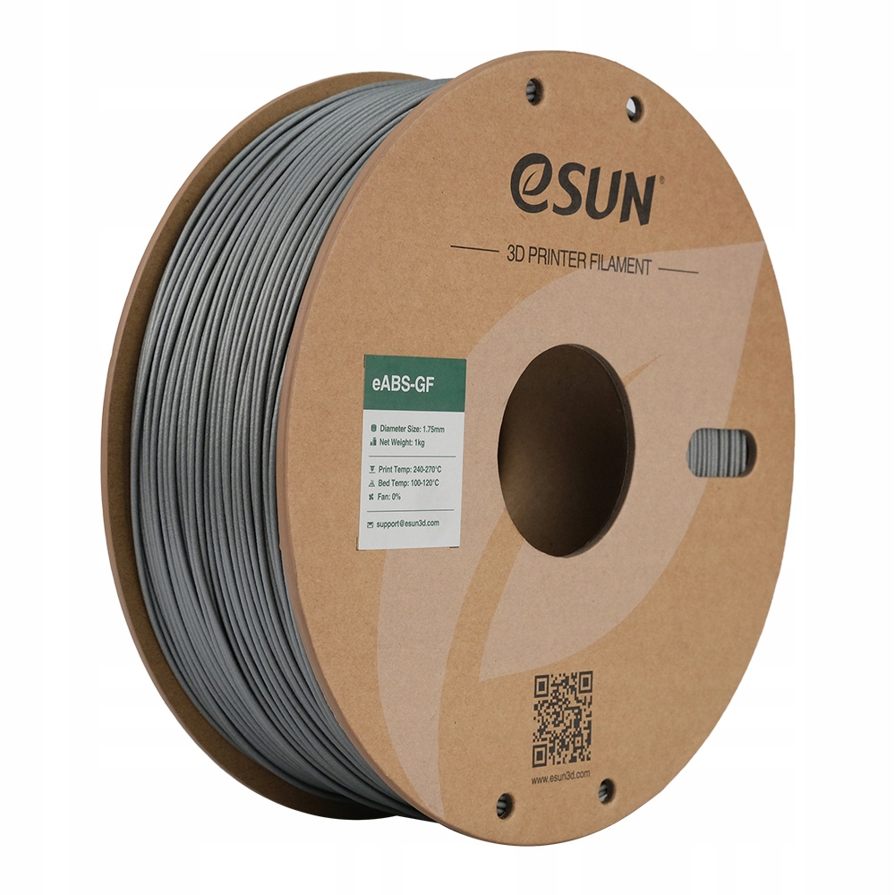 Filament eSUN ABS Srebrny Matowy (SILVER MATTE)