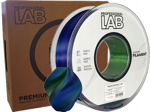 Filament Quantum PLA Plus  Tęczowy Jedwabny (RAINBOW SILK)